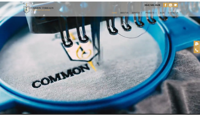 Our New Website is Live! | Common Threads Embroidery and Apparel